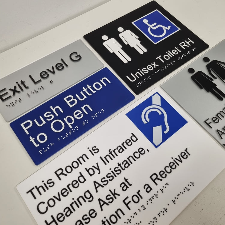 All Braille Tactile Signs Braille Co