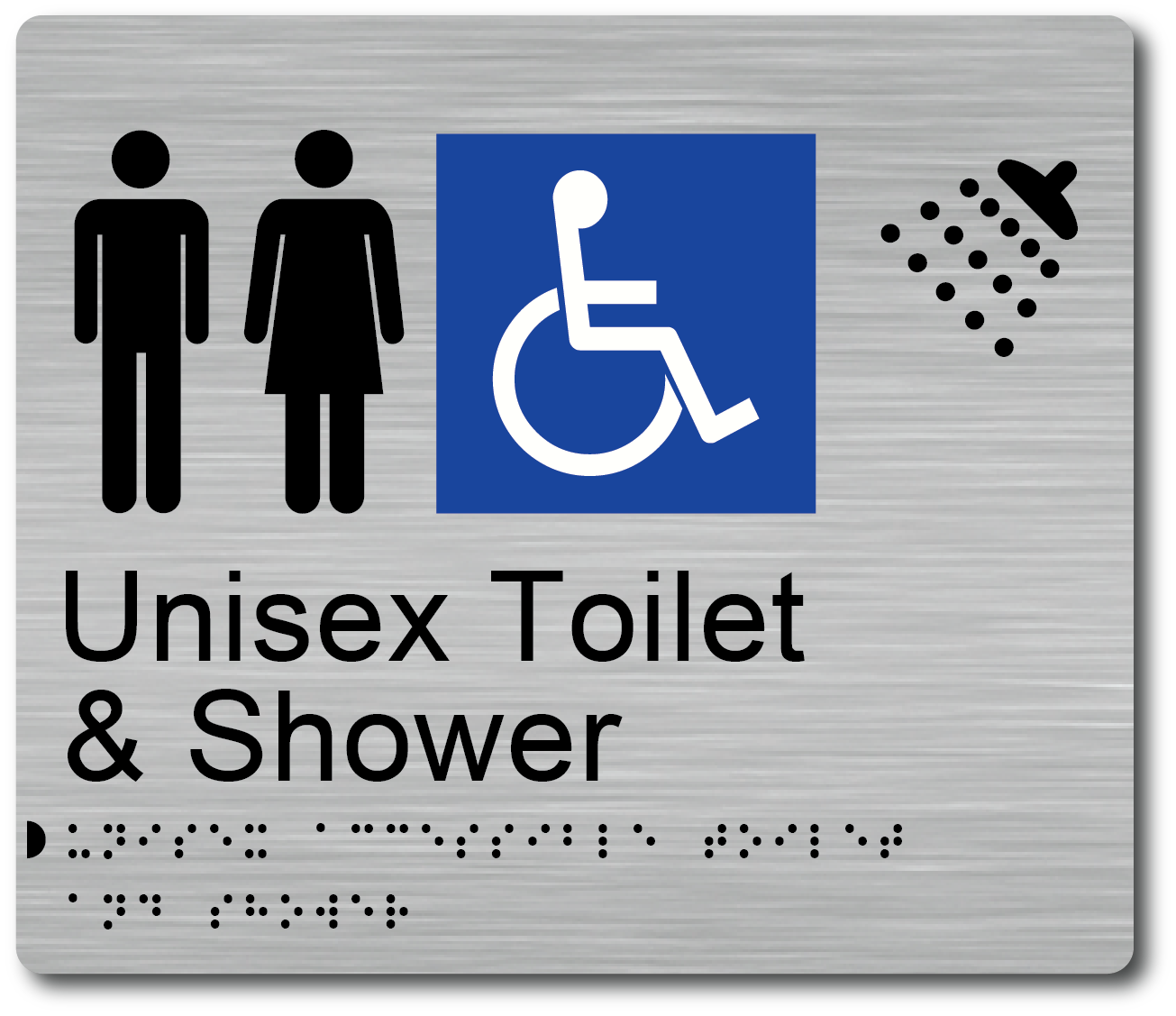 Unisex Toilet & Shower - Accessible