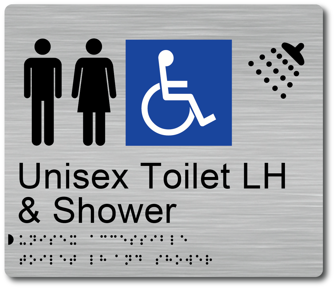 Unisex Toilet LH & Shower