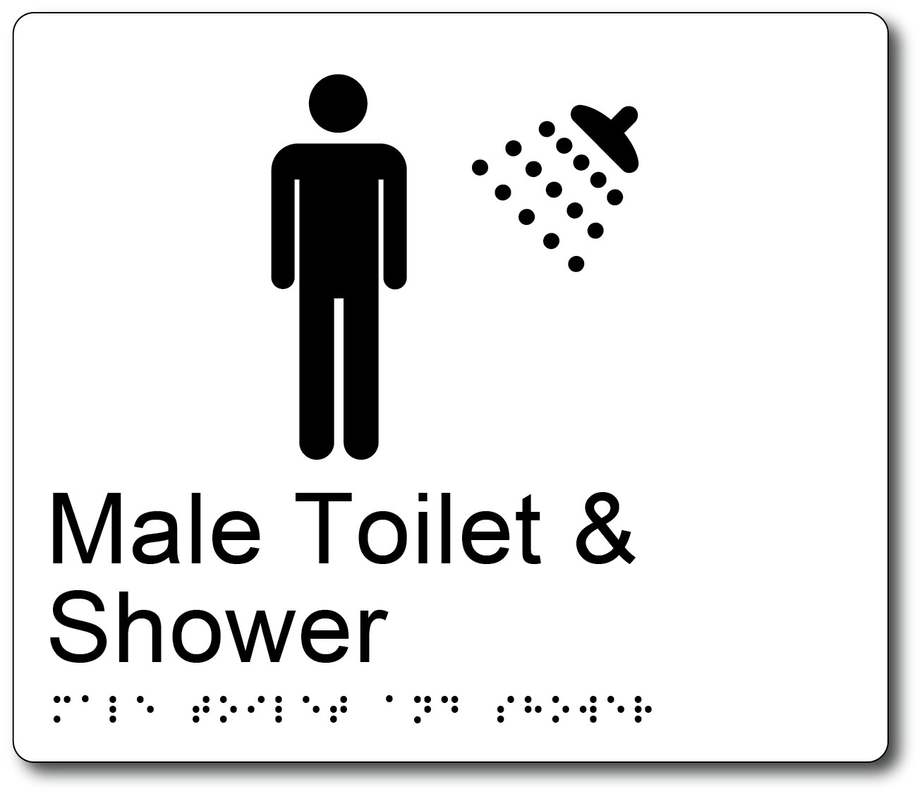 Male Toilet & Shower