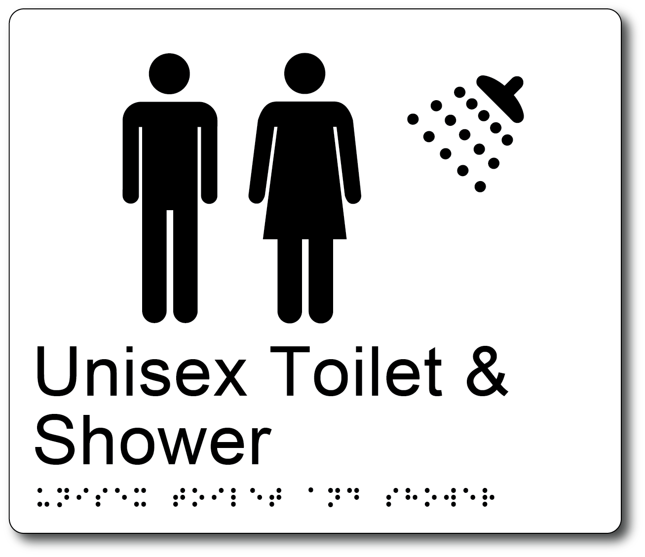 Unisex Toilet & Shower