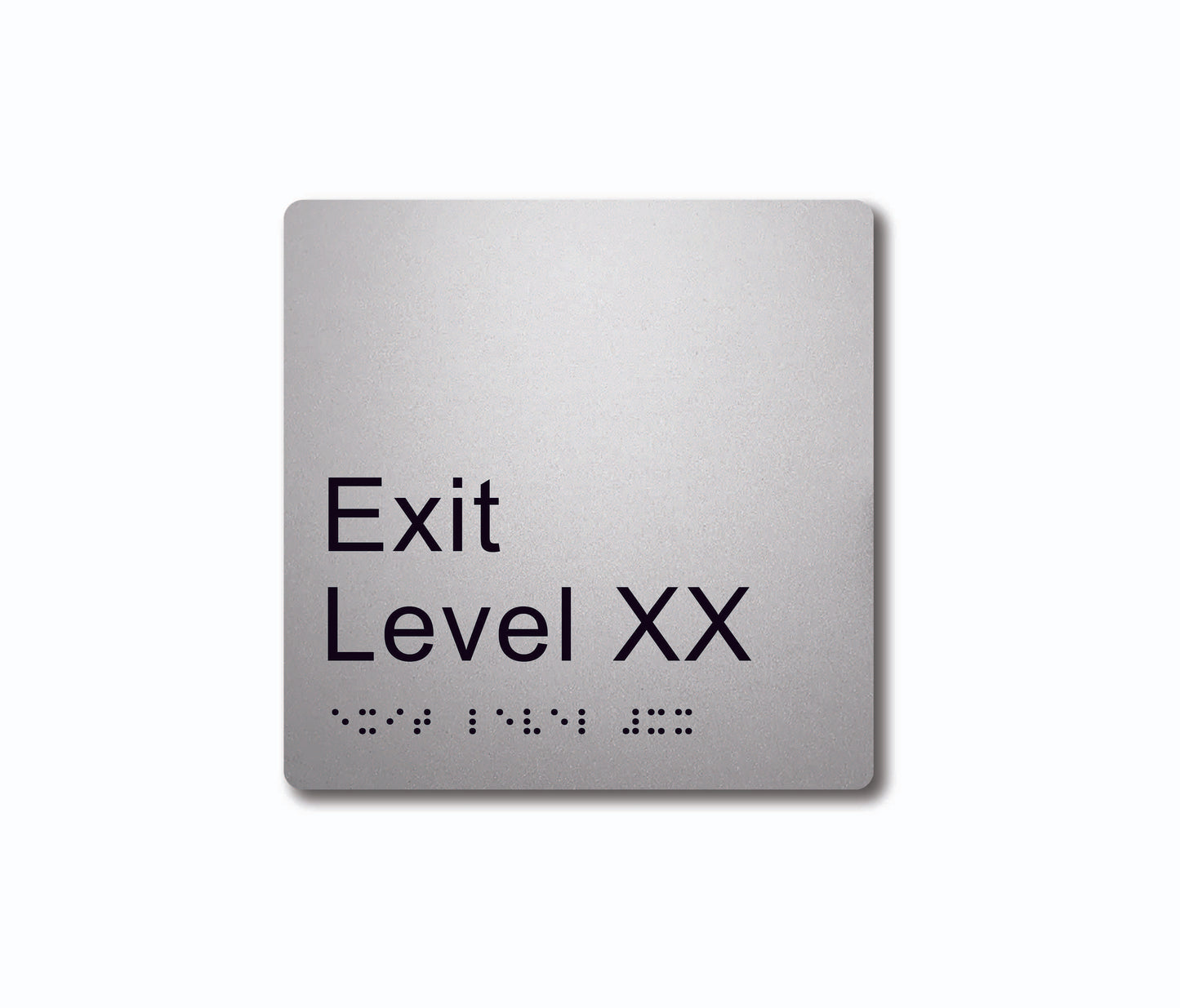 Exit Level TypeC 150x150mm