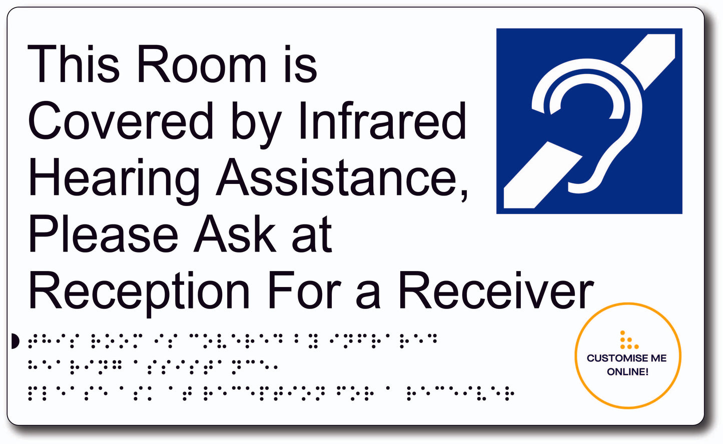Hearing: This Room is Covered by Infrared Assistance