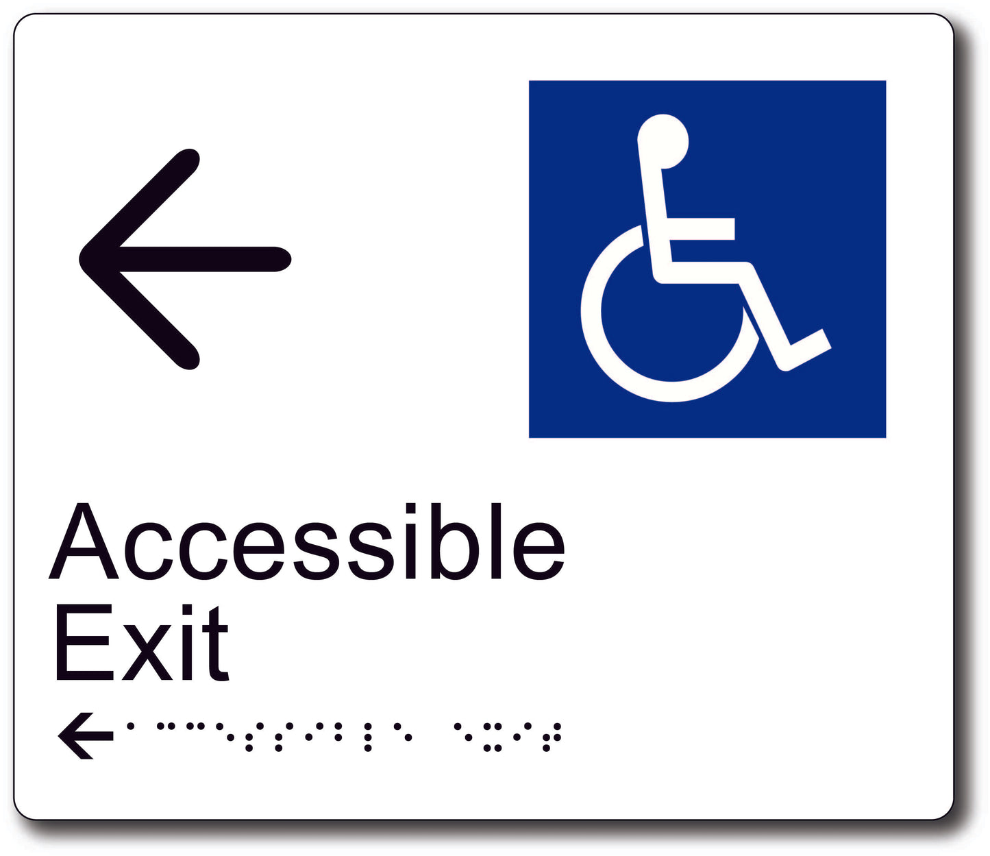 Accessible Exit Left