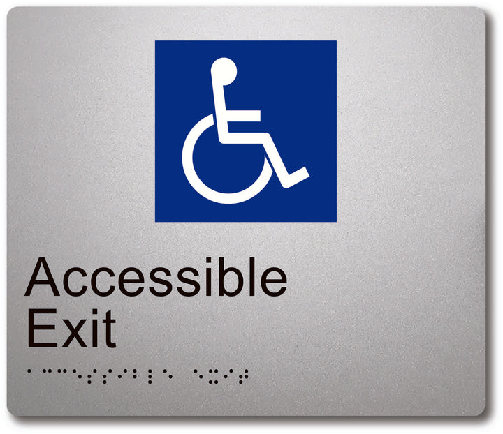 Braille Exit Signs | Exit Level Signage | Braille Co