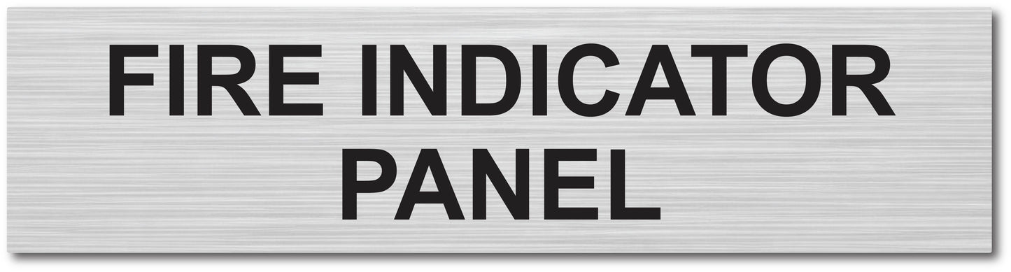 Door Plaque - FIRE INDICATOR PANEL