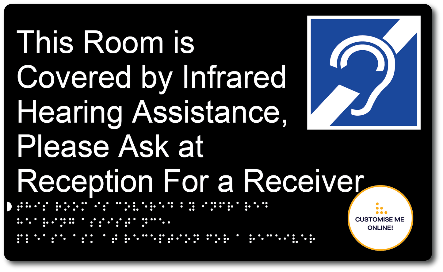 Hearing: This Room is Covered by Infrared Assistance