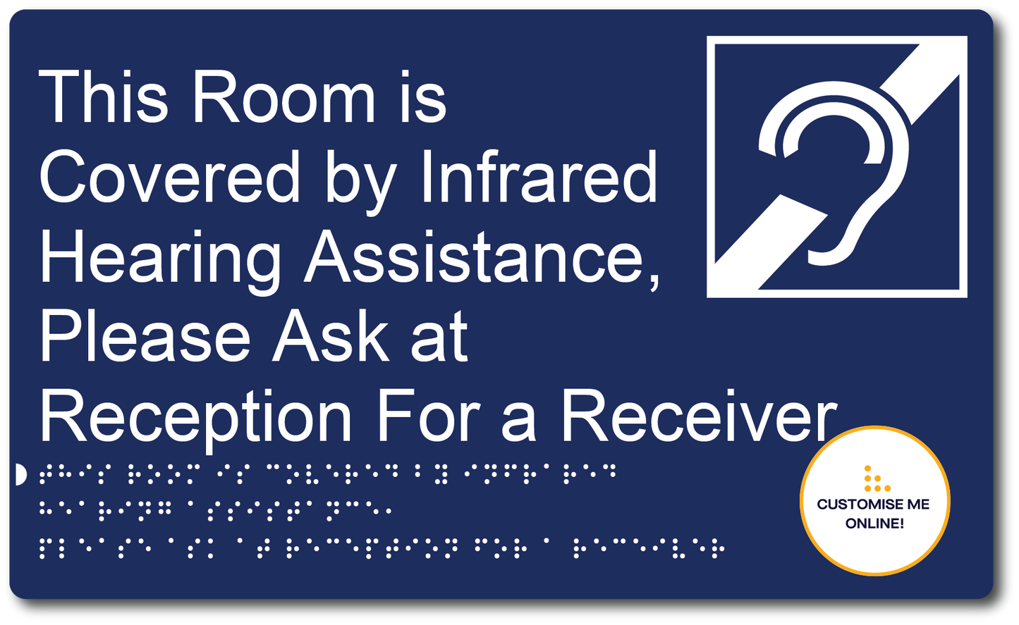 Hearing: This Room is Covered by Infrared Assistance