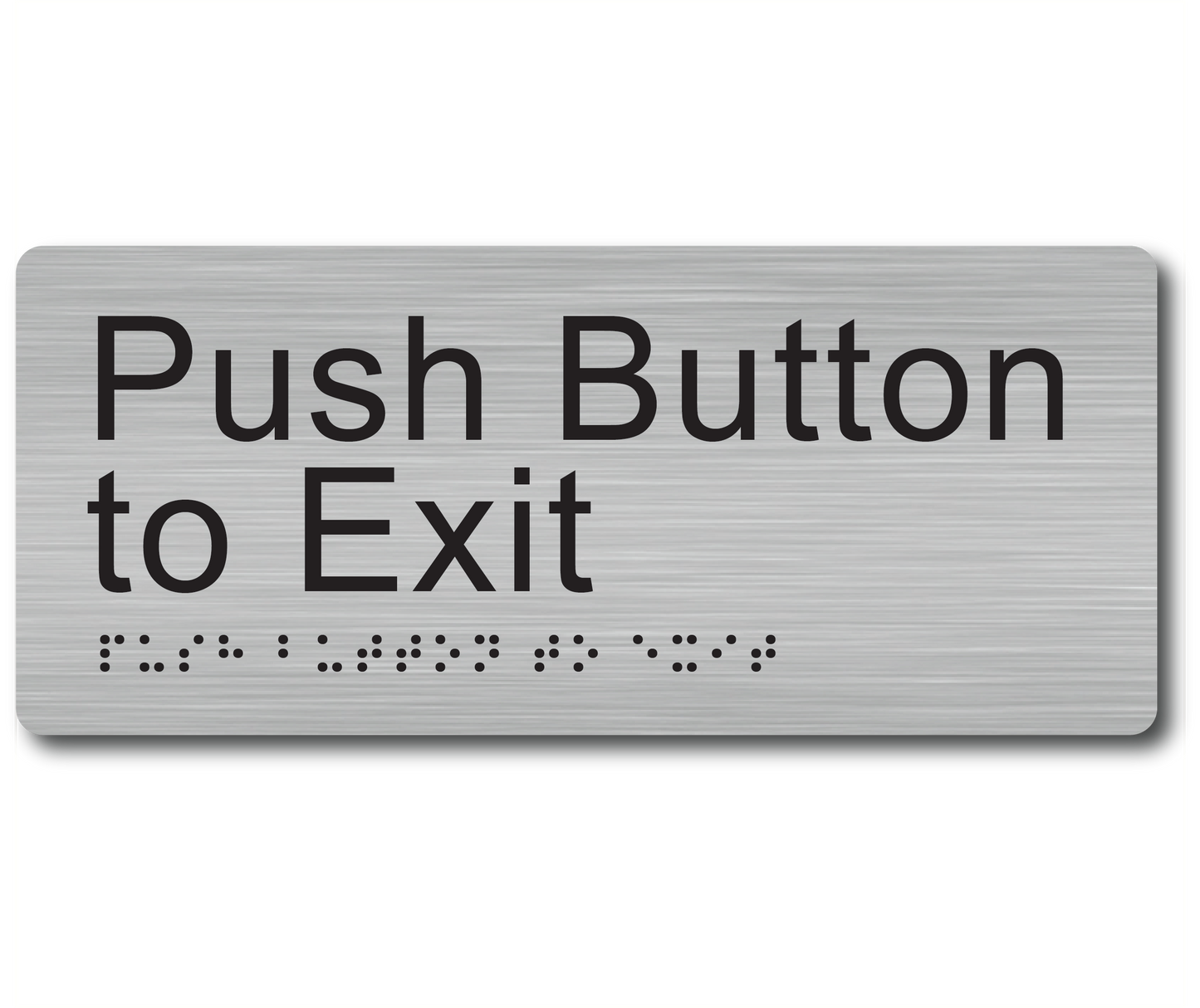 Push Button to Exit