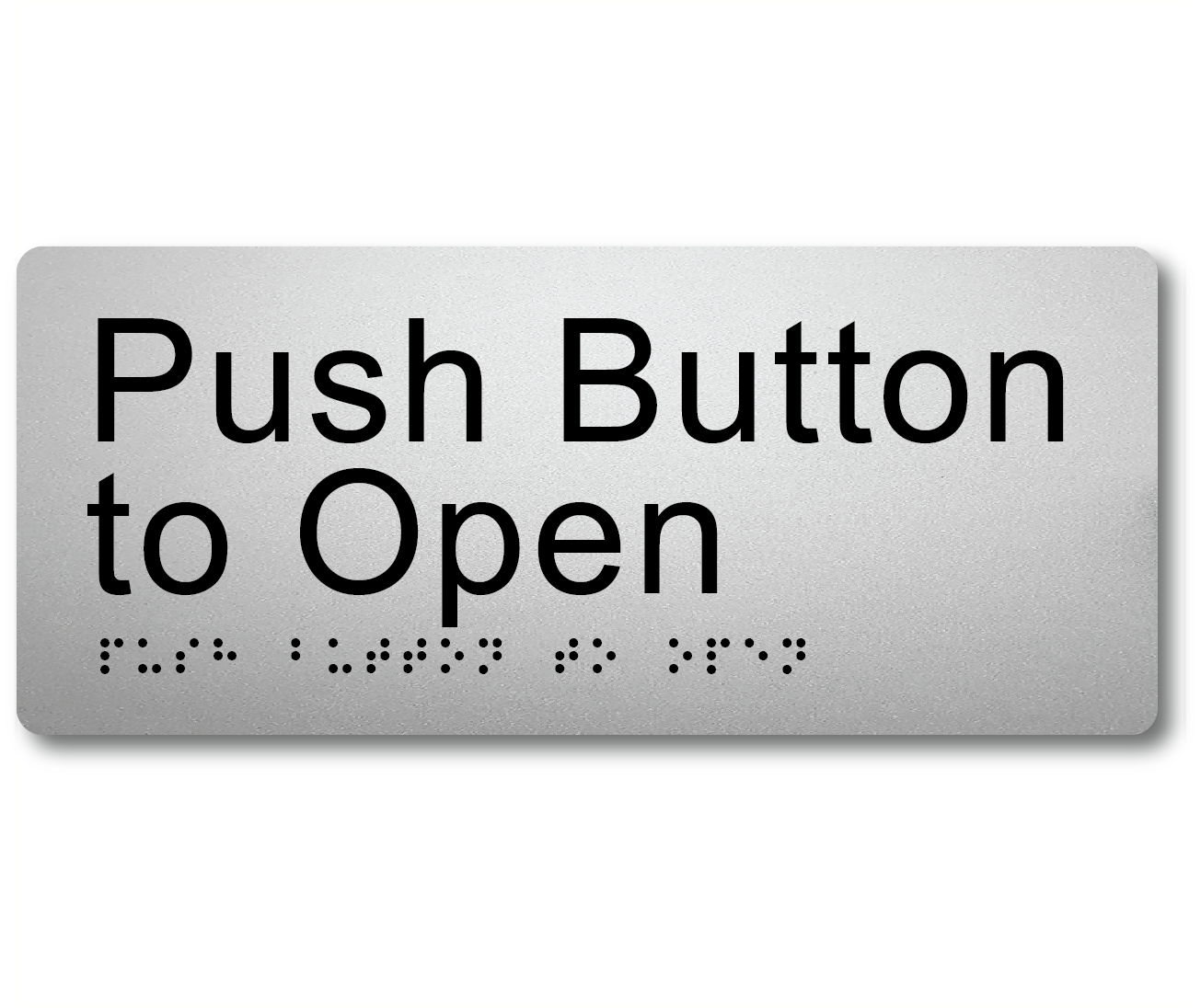 Push Button to Open