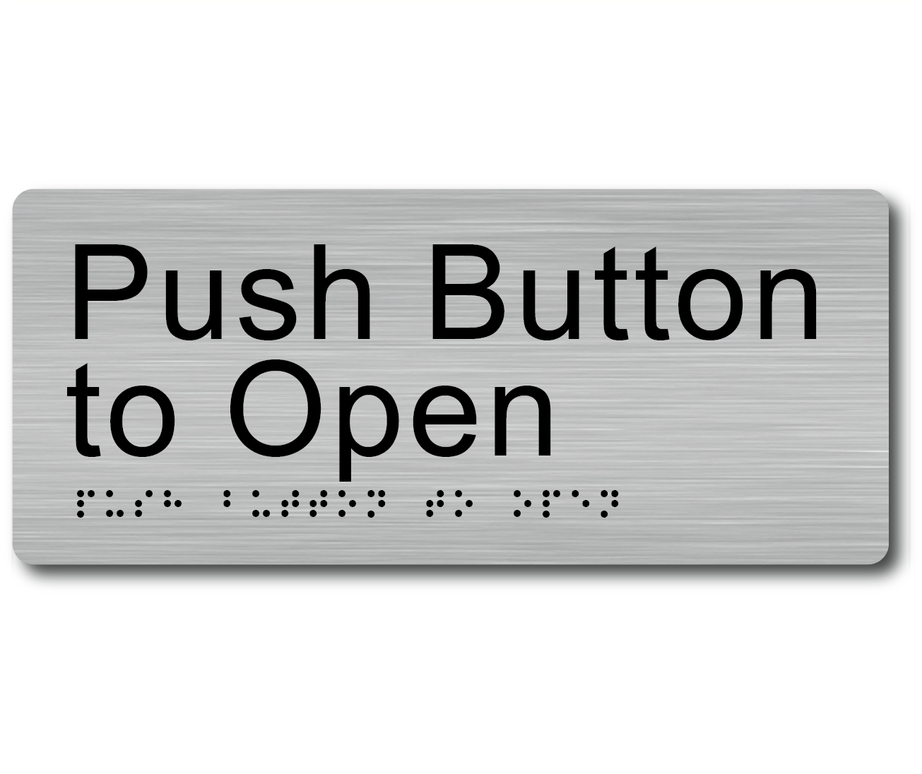 Push Button to Open