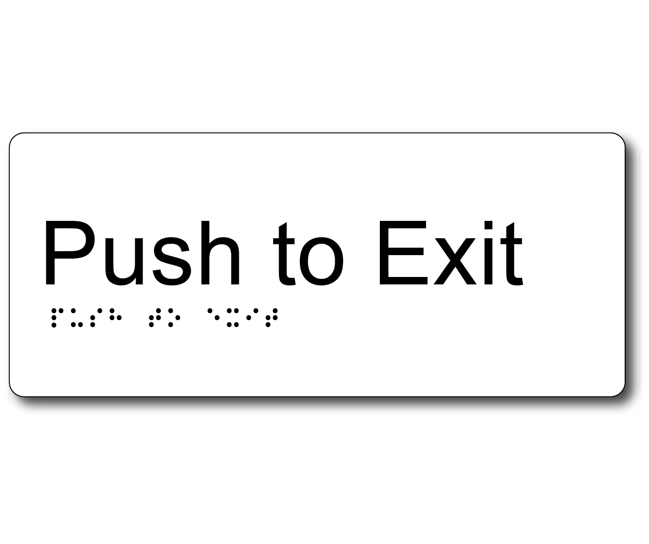 Push to Exit