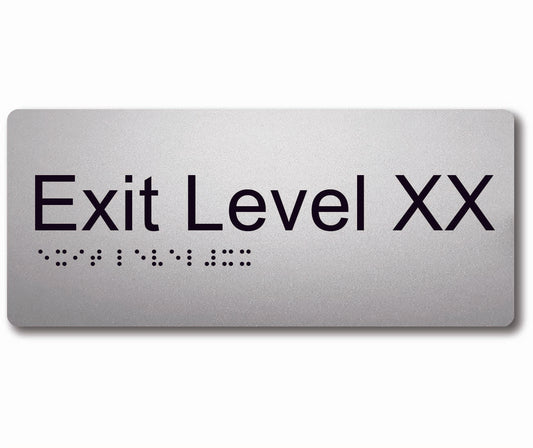 Exit Level TypeA 210x90mmH