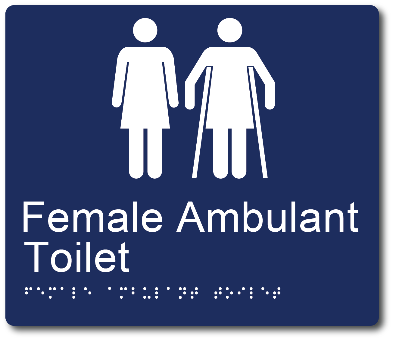 Female Ambulant Toilet Type 2