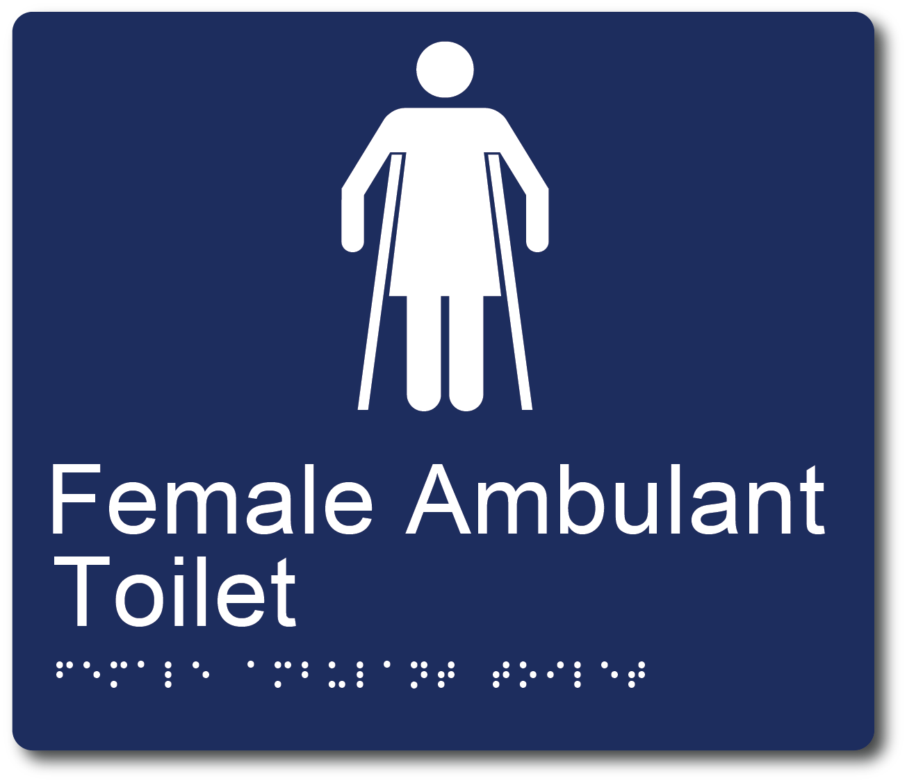 Female Ambulant Toilet Type 1