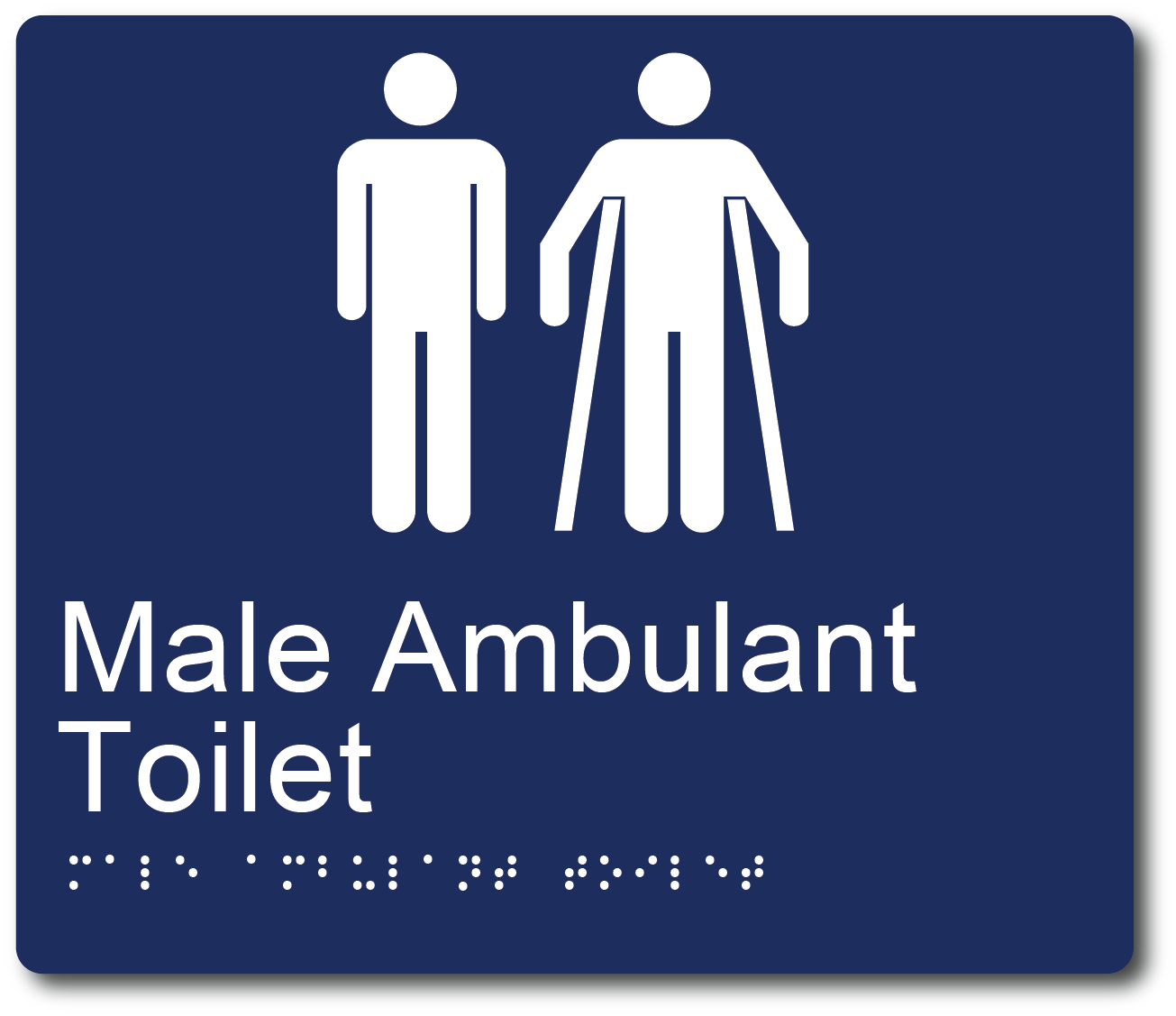 Male Ambulant Toilet Type 2