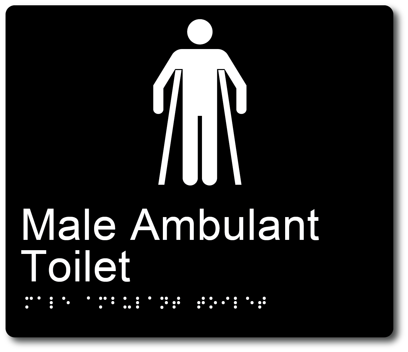 Male Ambulant Toilet Type 1