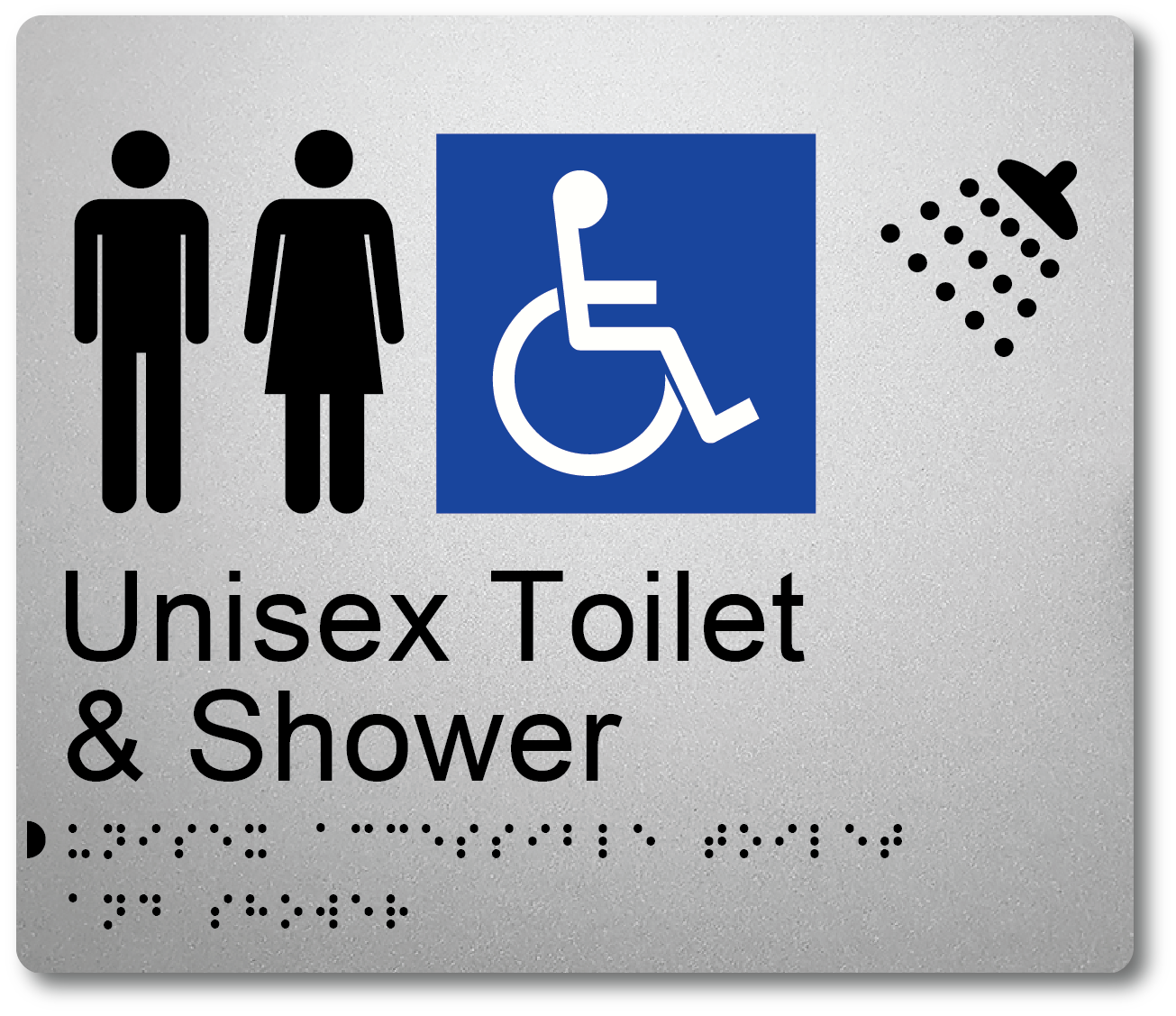 Unisex Toilet & Shower - Accessible