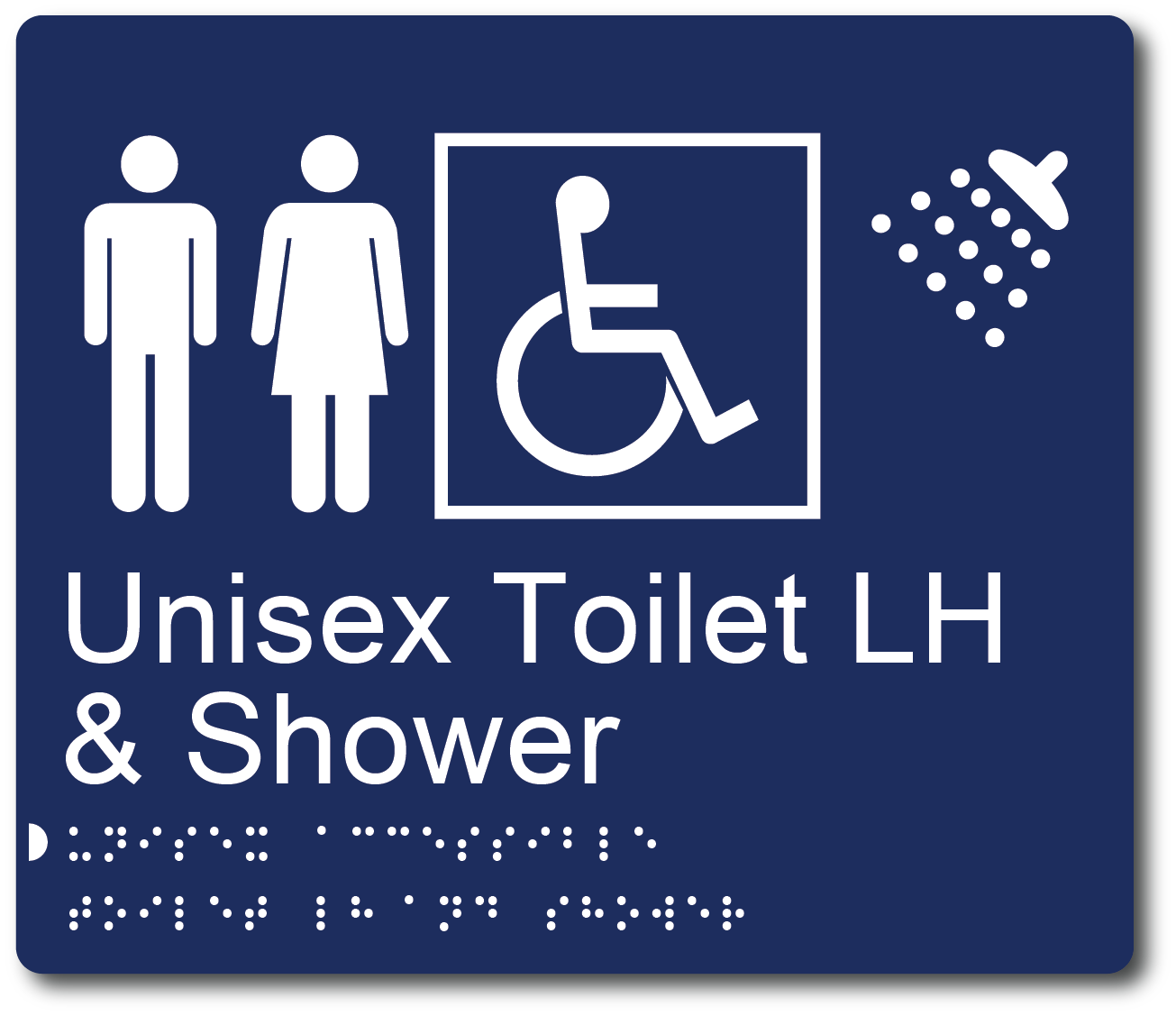 Unisex Toilet LH & Shower