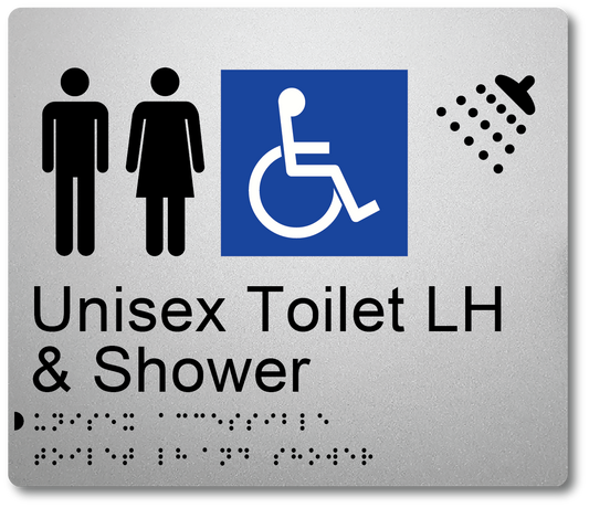 Unisex Toilet LH & Shower