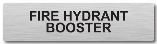 Door Plaque - Fire Hydrant Booster