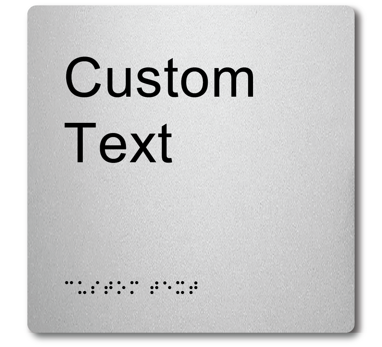 Customisable Text - 180x180mm