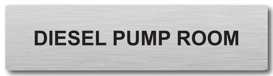 Door Plaque - Diesel Pump Room