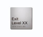 Braille Exit Signs | Exit Level Signage | Braille Co