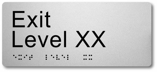 Exit Level Type B 210x90mm