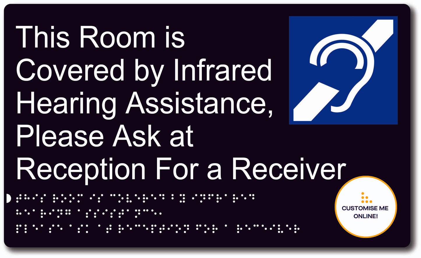 Hearing: This Room is Covered by Infrared Assistance