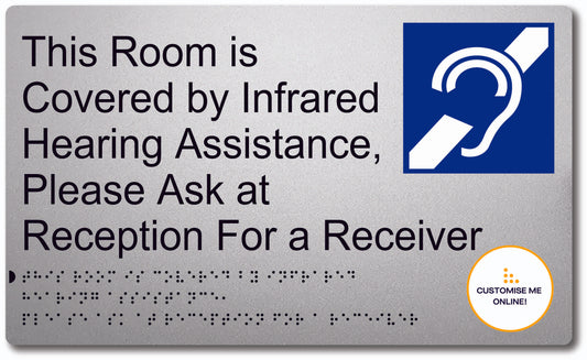 Hearing: This Room is Covered by Infrared Assistance
