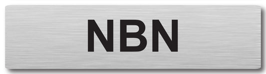 Door Plaque - NBN