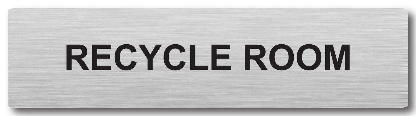 Door Plaque - Recycle Room