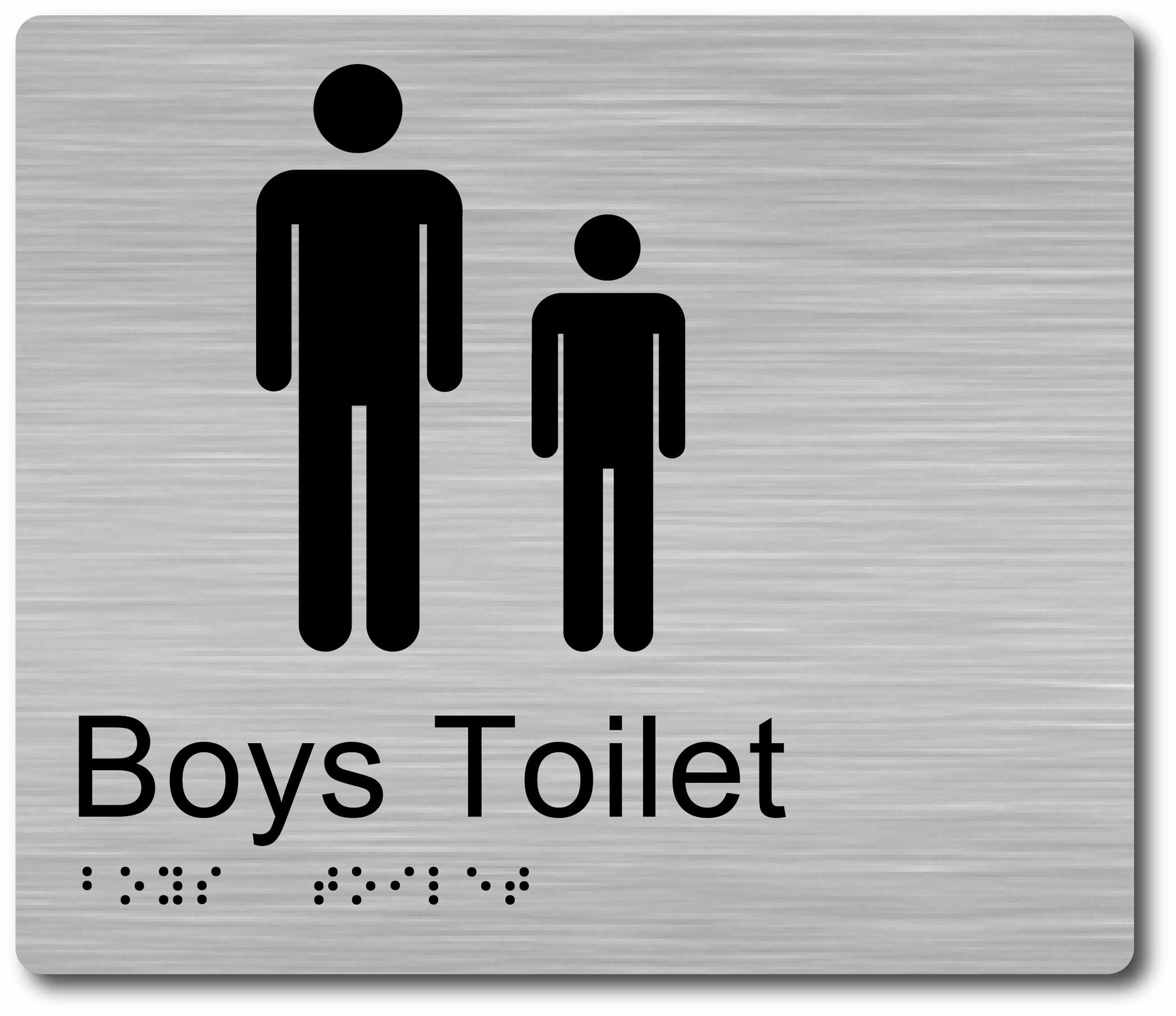 Braille Boys Toilet Sign Braille Co